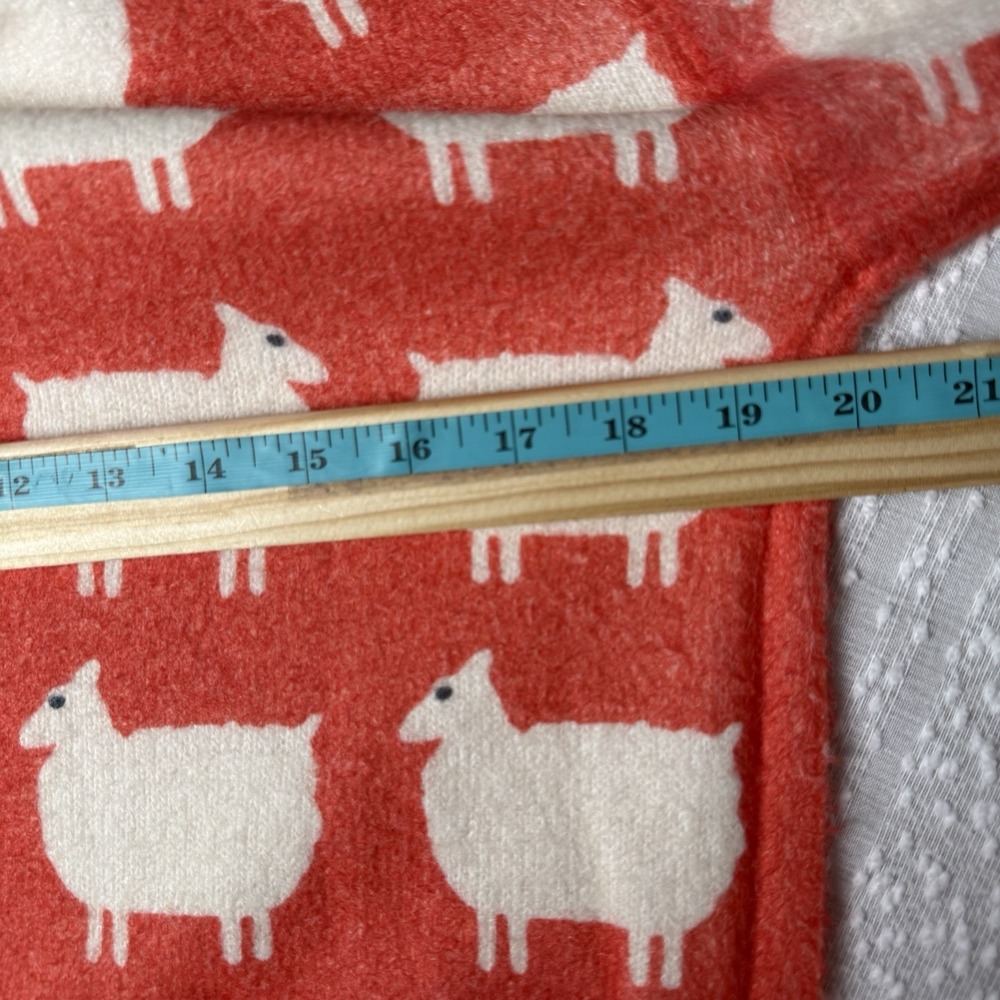 RARE Princess Diana Inspired Red Black Sheep Sweater Size Small 80s Jumper Icon - Picture 11 of 14